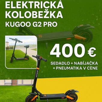 Na predaj elektrická kolobežka Kugoo G2 Pro