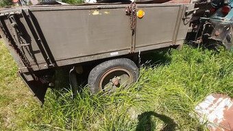 Vlečka výklopná za traktor - 1