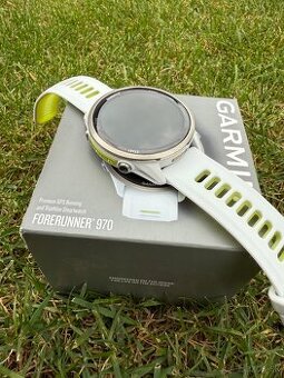 Garmin Forerunner 970-Whitestone titanium