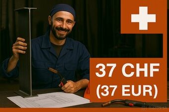Zvárač zámočník / Švajčiarsko 60 HOD. týždenne nástup ihneď