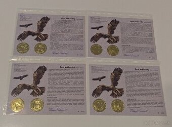 5 EUR Orol kráľovský autorská karta