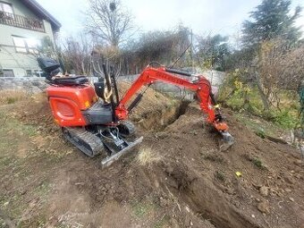 Vykopove práce MinibagerZB