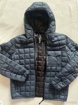 REPLAY prechodná pánska bunda s kapucňou M