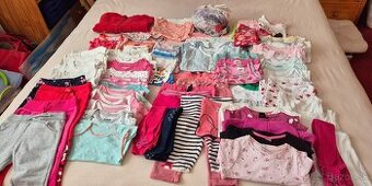 Balík dievčenského oblečenia 86-98