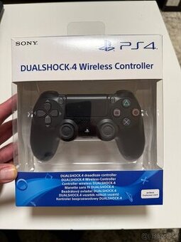 KONTROLER DUALSHOCK 4 ČIERNY V2  OVLÁDAČ PS4