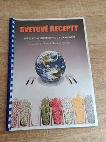 Predám vytlačenú e-knihu Svetové recepty - Vlado Zlatoš