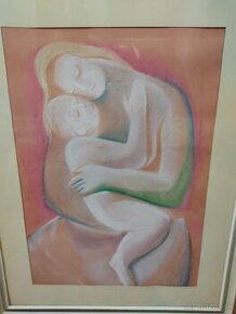 obraz od Takača Matka s dieťaťom