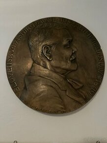 Bronzová plaketa PAVOL ORSZAGH HVIEZDOSLAV