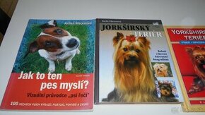 Darujem knihy o psíkoch + 2 barbie knižky