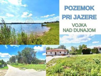 Pozemok pri jazere s vydaným SP v obci Vojka