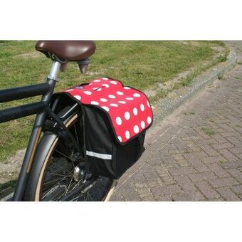 Nová taška na bicykel dvojitá LASTPACK 32L DOTS