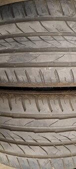 Predám 2ks jazdené letné 225/45r17-91Y Matador