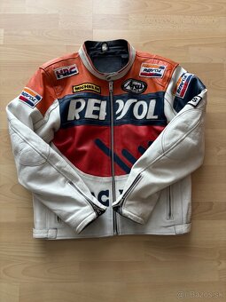 Kožená moto bunda Honda Repsol XXL
