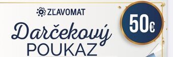Ponúkam darčekový poukaz na Zľavomat 50€