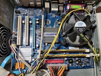 MB+cpu+RAM socket 775