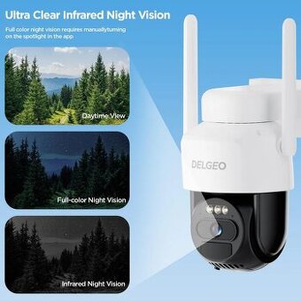 Vonkajšia 4G kamera Delgeo