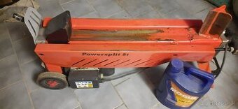 5 tonová hydraulická horizontálna štiepačka