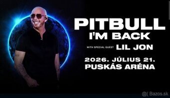 Pitbull Budapešť 21.7.2026