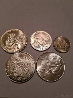 ČS strieborné mince
