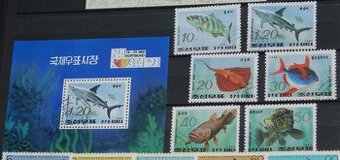 Poštové známky - Vodná ríša 27