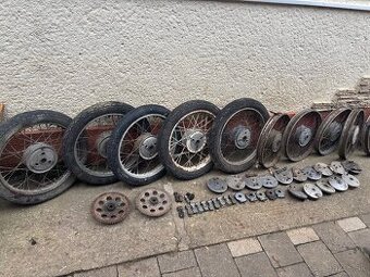 Jawa pionier kolesa brzdy