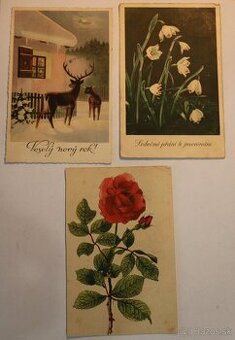 Staré pohľadnice (3ks)