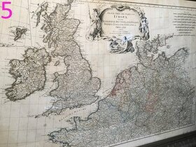 Staré mapy rok 1750 - 1884