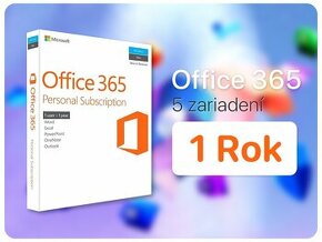 Microsoft Office 365 | MacOS | Windows | 5 Zariadení