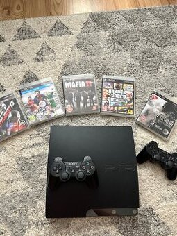 Playstation 3+ 2 joysticky+ hry