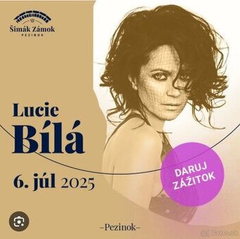 Lucie Bíla, Šimák Pezinok 6.7.2025