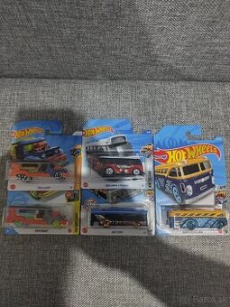 Hot Wheels autíčka - autobusy