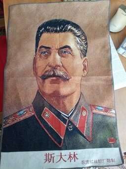 Textilný obraz Stalin