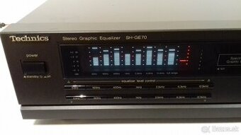 2x7 pasmovy graficky equalizer TECHNICS SH-GE70 vyroba Japan