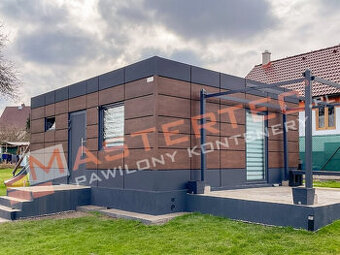 Obytný kontajner 35m2 moderne modulove stavby