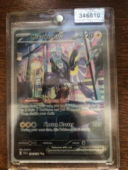 Miraidon ex alt art scarlet and Violet edition pokemon