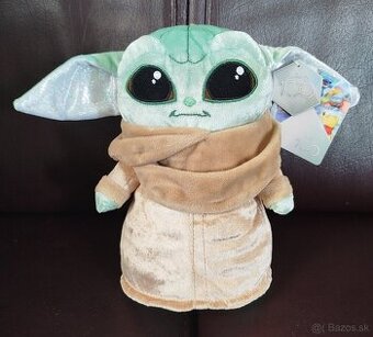 Baby Yoda Platinum 25cm - nový s visačkou