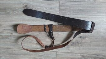 Opasok. Dôstojník. Armáda, polícia. Nová koža. ZSSR. Rusko.