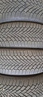 Predám 4ks jazdené zimné 205/55r16-91H Continental