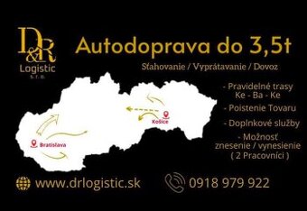 SŤAHOVANIE, AUTODOPORAVA, DOVOZ, MONTAŽ, VYNÁŠKA