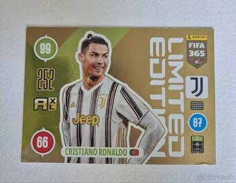 Limitovaná Karta Cristiano Ronaldo FIFA 365 Adrenalyn 2021