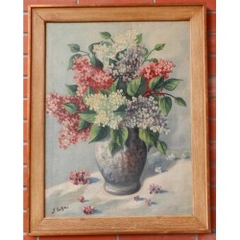 Lukáč Kytica v modrej váze