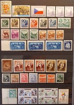 Známky - ČSR + SŠ + PČaM + ČR a iné