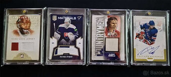 Hokejové kartičky - Halák,Rybár,Dzurilla,Gáborík