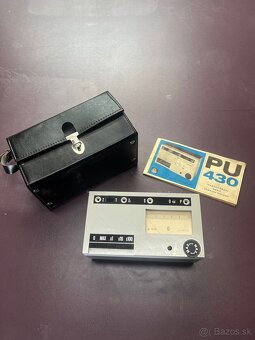 Tranzistorový merač zemného odporu PU 430 - 1