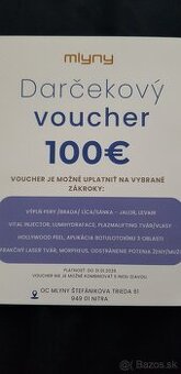 Darčekový voucher poukážka