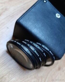 Makro šošovky Akira 62 mm