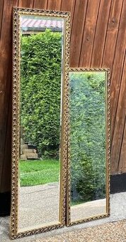 2 velke starozitne zrkadla