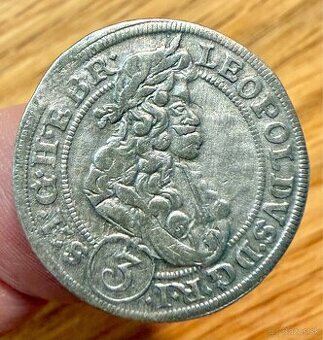 Predám 3 Kreuzer 1698 CB
