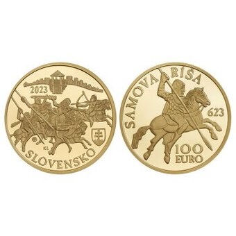 Kúpim zlatú mincu 100 Eur Samova ríša