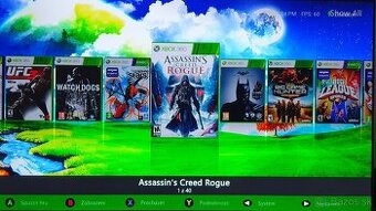 XBOX 360 RGH + kinect a 1 ovládačXBOX 360 RGH + kinect